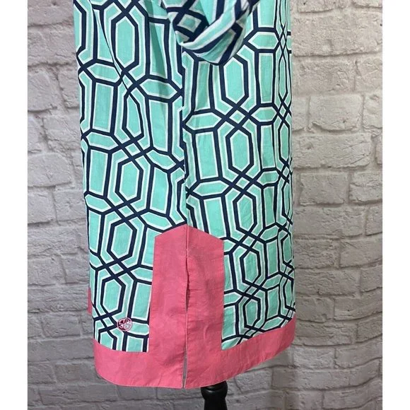 NEW Simply Southern Tunic Top Medium V Neck Bathing Suit Coverup Cotton 9180 - Picture 6 of 11